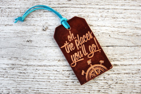 Dr Seuss Quote Luggage Tag - Exsect Inc. - 3
