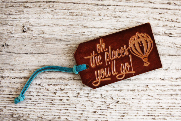 Oh The Places Youll Go Luggage Tag - Exsect Inc. - 3