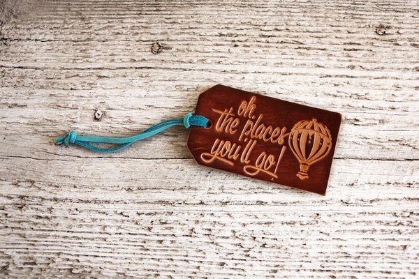 Oh The Places Youll Go Luggage Tag - Exsect Inc. - 2