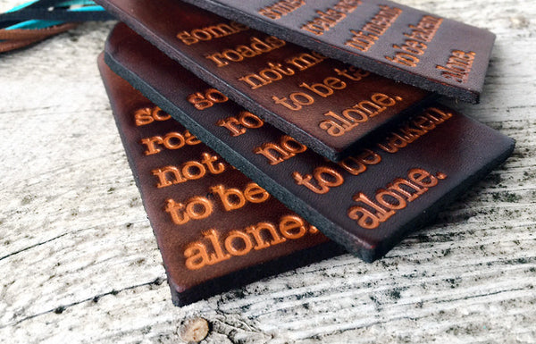 Some Roads Are Not Meant To Be Taken Alone Luggage Tag - Exsect Inc. - 3