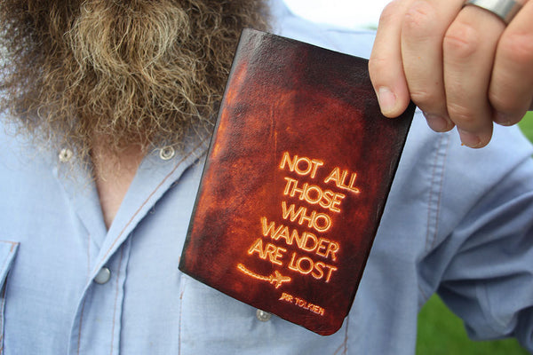 Not All Those Who Wander Are Lost Passport Cover - Exsect Inc. - 3
